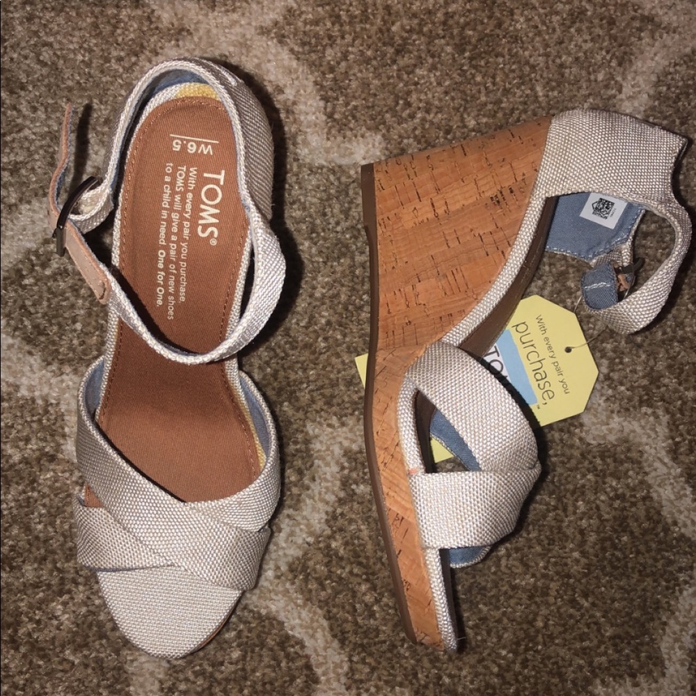 Toms Wedge Sandals